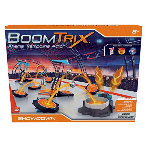 BoomTrix Showdown Xtreme Trampolin Action für Kinder ab 8 Jahren, Mehrfarbig von BoomTrix