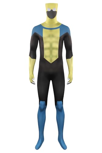 Boomtrader Unbesiegbares Cosplay-Kostüm für Erwachsene, Herren, unbesiegbares Kostüm, Halloween, Party, Cosplay, Mark Grayson Outfits, Blau, X-Large Boomtrader Unbesiegbares Cosplay-Kostüm für Erwachsene, Herren, unbesiegbares Kostüm, Halloween, Party, Cosplay, Mark Grayson Outfits, Blau, X-Large von Boomtrader