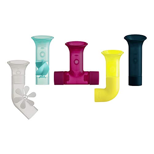 Boon B11379 Toy, Accessories for Babies and Toddlers, 5 Water Bath Time, Suitable for 1, 2, 3 and 4 Year Olds, Pipes Multicoloured Boon B11379 Toy, Accessories for Babies and Toddlers, 5 Water Bath Time, Suitable for 1, 2, 3 and 4 Year Olds, Pipes Multicoloured von Boon