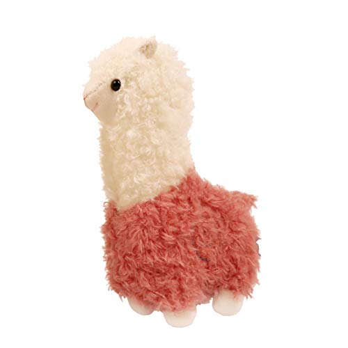Boosns Kinder Alpaka-Puppe Plüschtiere Kreatives Das Beste Begleitgeschenk für Freunde und Familie (Rot, 65cm) von Boosns
