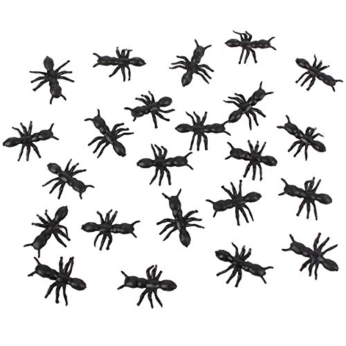 Boosns Plastische Spielzeug realistische Fehler Spinne,Ameise,Fliegen,Gecko Halloween Party Dekoration Scherz Requisiten (Ameise 200) von Boosns