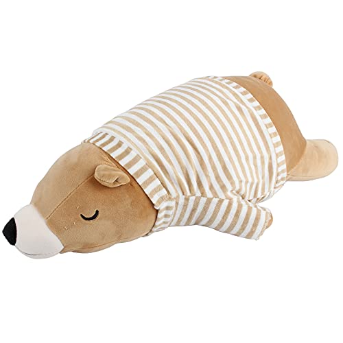 Boosns Plüsch Eisbär Spielzeug Plüschtiere Eisbär 50cm (Braun) von Boosns