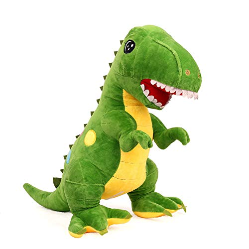 Boosns Plüschtiere Für Kinder Großer Cartoon-Dinosaurier Dekorative Gegenstände Kindergeburtstagsgeschenkpuppe (Grün 100cm) von Boosns