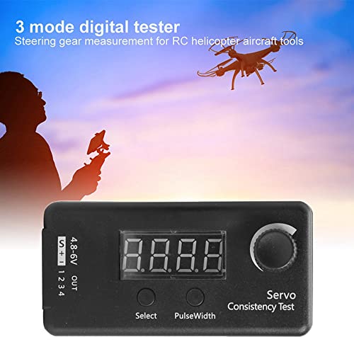 Booso 10X Mini 3 Digital Servo/ESC Konsistenz Tester Lenk Getriebe Messung für RC Hubschrauber Flugzeug Auto Werkzeug von Booso