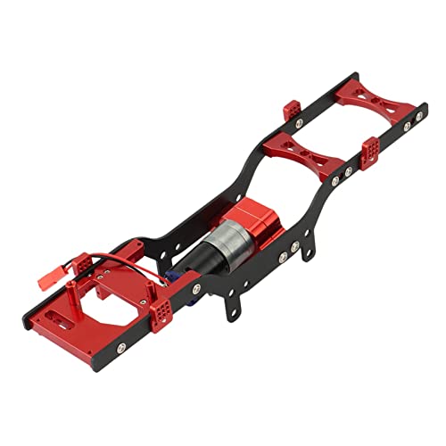 Booso 2X Metall 370 Motor Getriebe Getriebe Box für C14 C24 B24 B36 MN D90 D99 MN99S RC Auto Upgrade Teile,Rot von Booso
