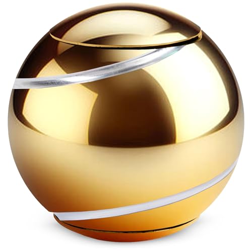 bopster Metall Spin Ball Fidget Schreibtischspielzeug – Hand Spinner, bestes Fidget-Spielzeug für Kinder, Jugendliche & Erwachsene – Stressabbau, Angstlinderung & Autismus - Gold von Bopster