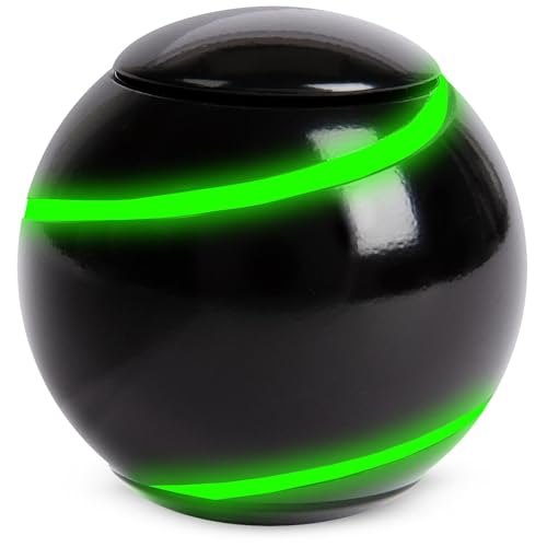 bopster Metall Spin Ball Fidget Schreibtischspielzeug – Hand Spinner, bestes Fidget-Spielzeug für Kinder, Jugendliche & Erwachsene – Stressabbau, Angstlinderung & Autismus - Im Dunkeln leuchten von Bopster
