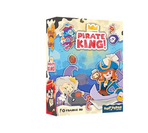 Boqueron Games Pirate King! – Kartenspiel – Piratenspiel – Brettspiel/Familienspiel/zum Spielen mit Freunden von Boqueron Games