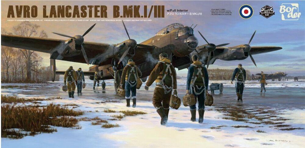 Avro Lancaster B Mk.I/III with full interior Avro Lancaster B Mk.I/III with full interior von Border Model