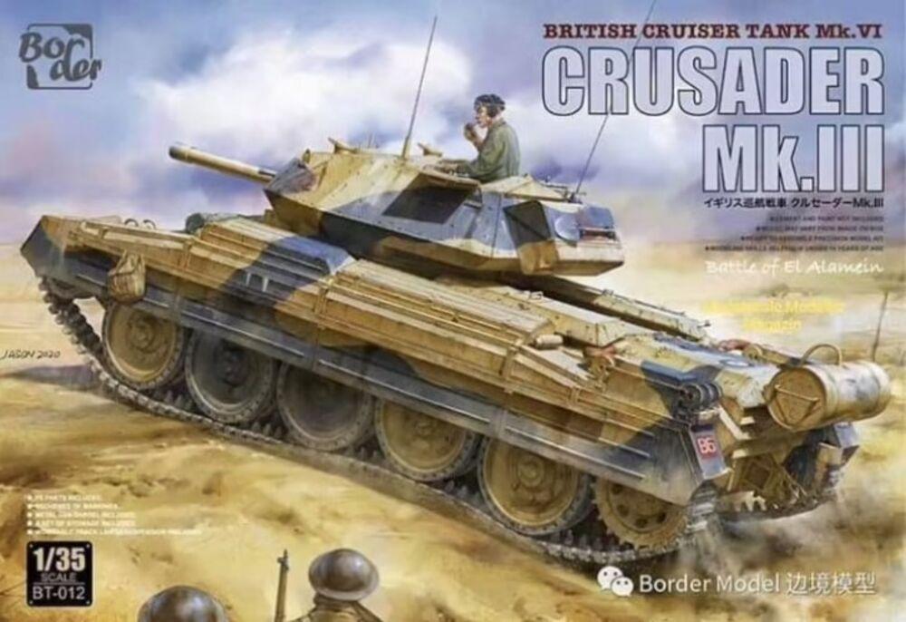 British Cruiser Tank Mk.VI Crusader Mk.III von Border Model
