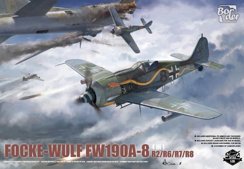 Focke-Wulf Fw 190A-8 R2/6/7/8 4 in 1 von Border Model