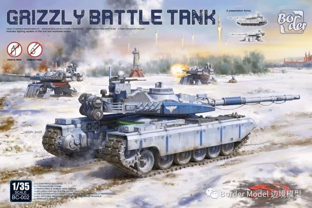 Grizzly Battle Tank von Border Model