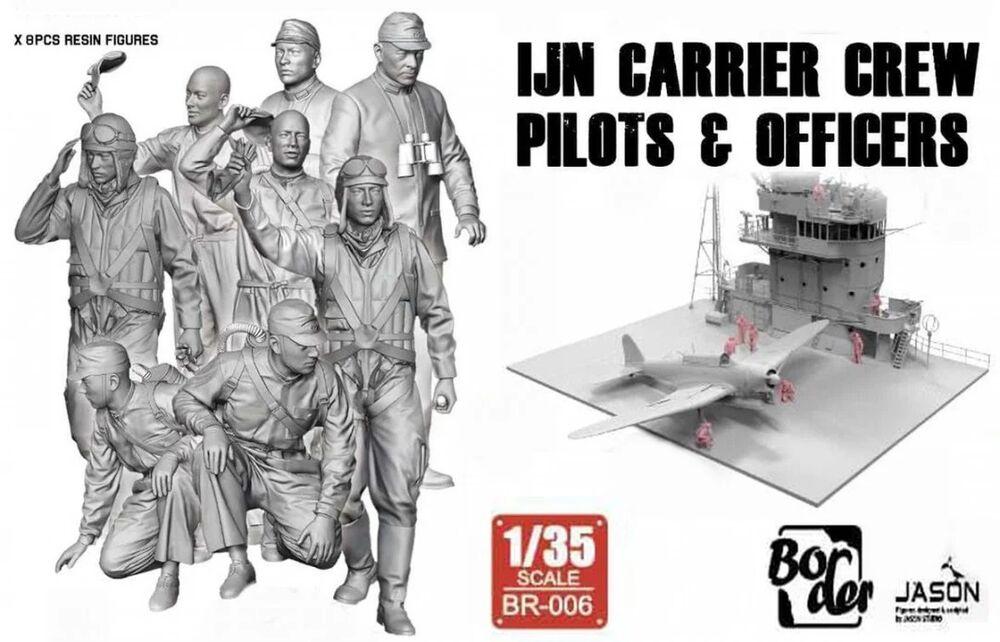 IJN Carrier Crew Pilots & Officers von Border Model