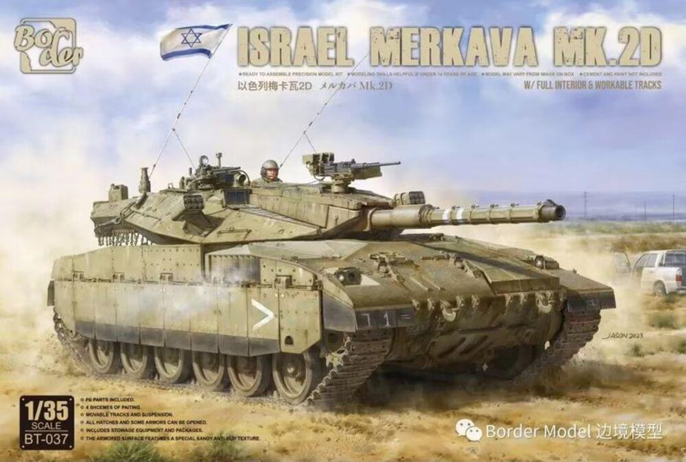 Israel Merkava Mk.2D w/ Full Interior & Workable Tracks von Border Model