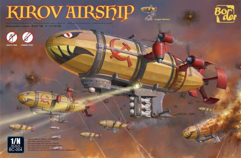Kirov Airship (Paints, Cement Free) von Border Model