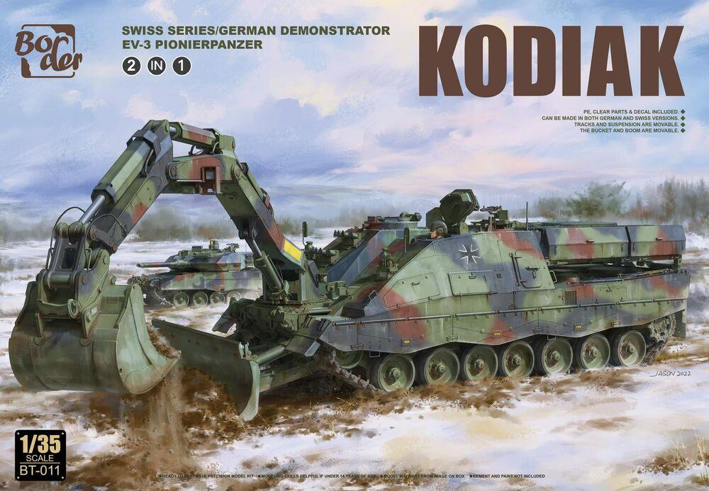 Kodiak Swiss Series/German Demonstrator EV-3 Pionierpanzer 2 in 1 von Border Model