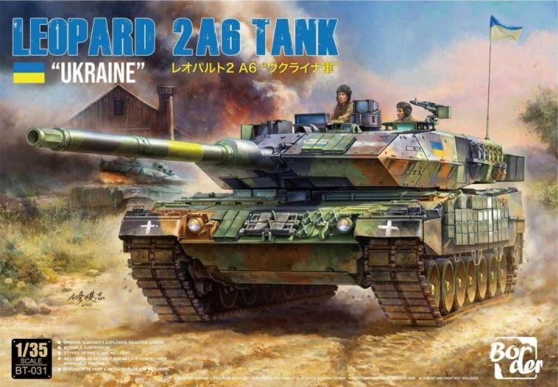 Leopard 2A6 Tank Ukraine von Border Model