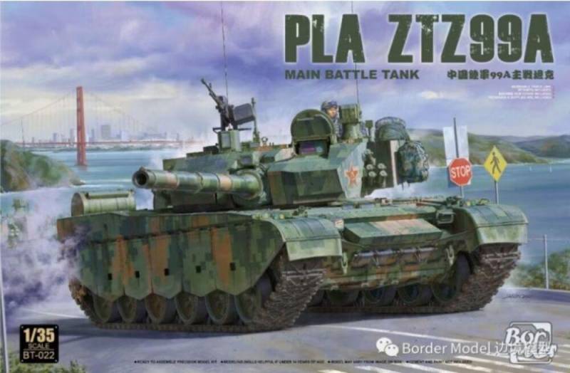 PLA ZTZ99A MBT von Border Model