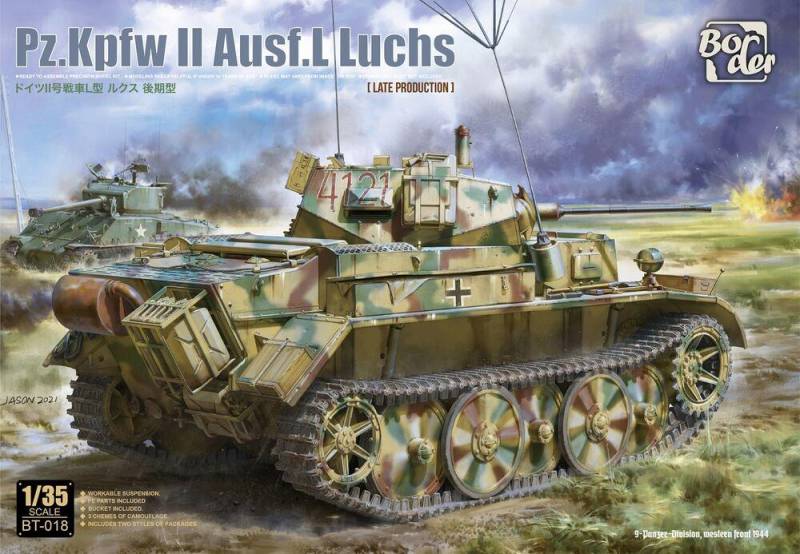 Pz.Kpfw II Ausf.L Luchs von Border Model
