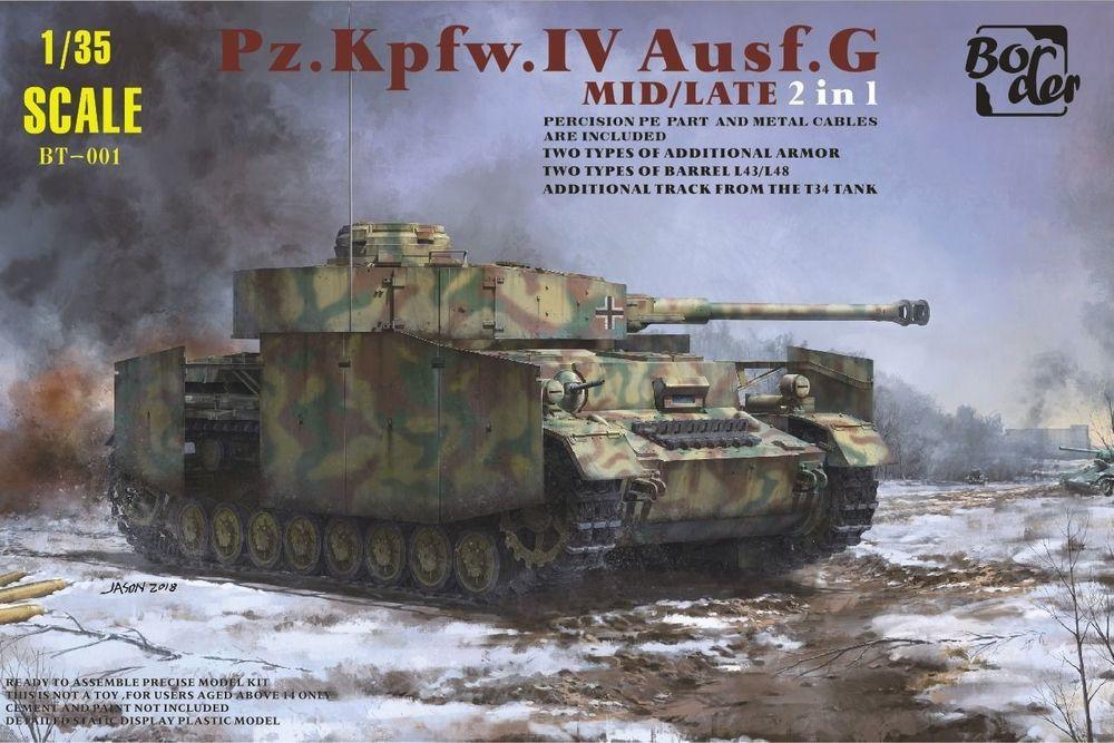 Pz.Kpfw.IV Ausf.G Mid/Late 2 in 1 Pz.Kpfw.IV Ausf.G Mid/Late 2 in 1 von Border Model