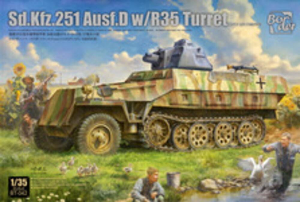 Sd.Kfz.251 Ausf.D w/ R35 Turret von Border Model