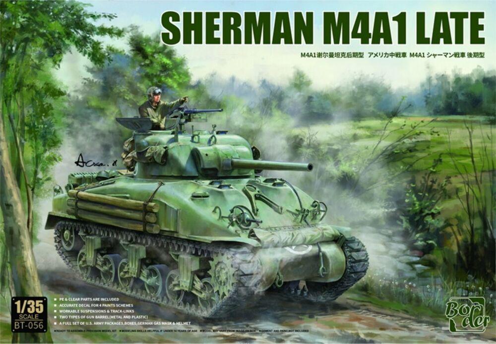 Sherman M4A1 late von Border Model