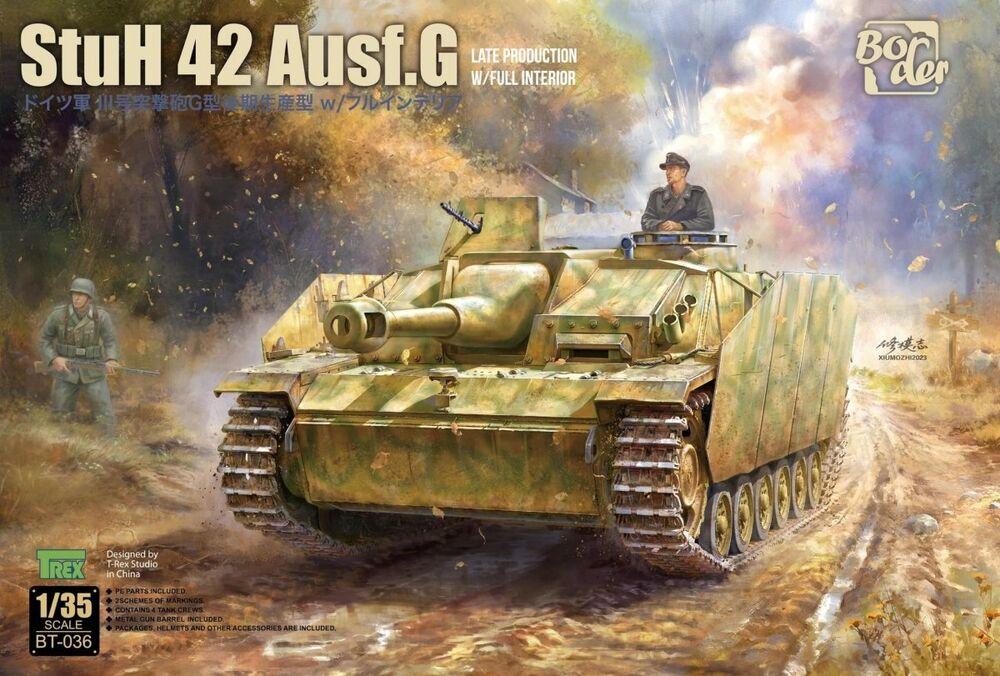 StuH 42 Ausf. G Late w/ Full Interior von Border Model