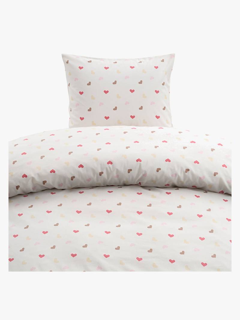 Borganäs Bettwäsche Hjärtrud 150x210, Beige von Borganäs