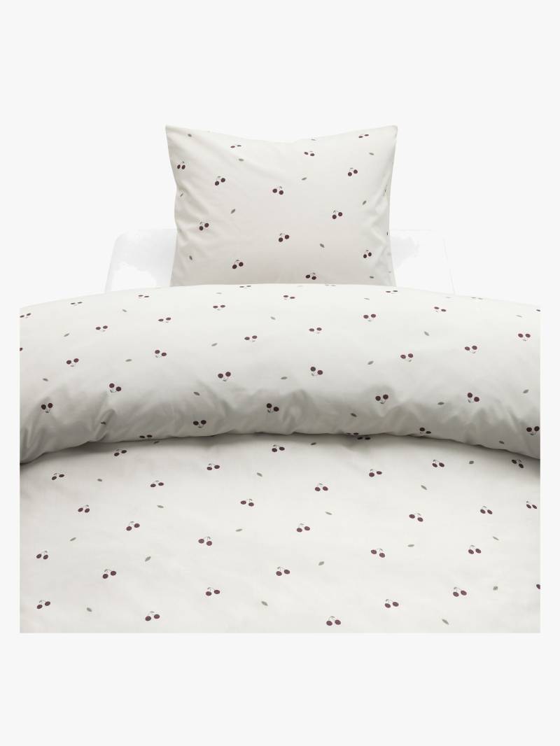 Borganäs Bettwäsche Kirsche 150x210, Sand von Borganäs