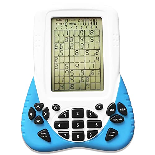 Bornkid Sudoku Elektronische Gehirns piele Konsole für Kinder Aldults ältere Menschen mit Zwei Millionen 9 × 9 Puzzles von leicht bis hart 3,5 Zoll Augenschutz-Bildschirm von Bornkid