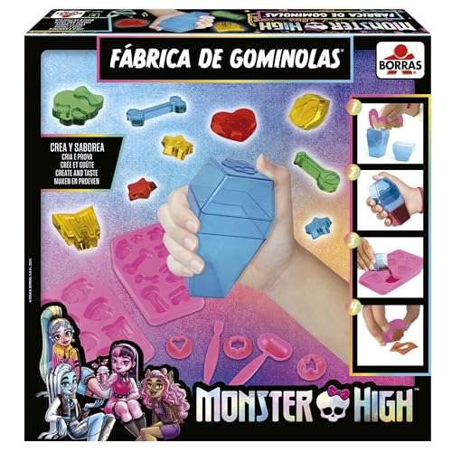 Borras - Erstellen Sie Ihre eigenen Gelee-Süßigkeiten Monster High. Mischen Sie die aromatisierten Zubereitungen und Sie erhalten in wenigen Minuten Ihre lustigsten Bonbons. Über 5 Jahre (19832) von Borras
