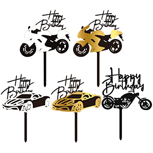 Borsgye 10 Stück Motorrad Kuchenaufsätze Acryl Tortenstecker Cupcake Deko Tortendeko Tortenaufsatz Motorradform Torten Auto Kuchen Aufsatz Topper für Geburtstagskuchen des Männer Party Borsgye 10 Stück Motorrad Kuchenaufsätze Acryl Tortenstecker Cupcake Deko Tortendeko Tortenaufsatz Motorradform Torten Auto Kuchen Aufsatz Topper für Geburtstagskuchen des Männer Party von Borsgye