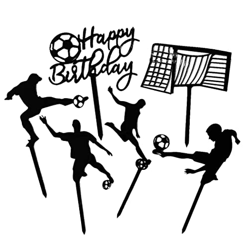 Borsgye 6 Stück Fußball Kuchenaufsätze Acryl Tortenstecker Cupcake Deko Tortendeko Tortenaufsatz Sport Szene Themen Torten Kuchen Aufsatz Topper für Männer Jungen Festival Gathering Party Borsgye 6 Stück Fußball Kuchenaufsätze Acryl Tortenstecker Cupcake Deko Tortendeko Tortenaufsatz Sport Szene Themen Torten Kuchen Aufsatz Topper für Männer Jungen Festival Gathering Party von Borsgye