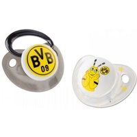 Borussia Dortmund 20430300/01 - Schnullerset NUK 0-6 Monate, 2er Set von Borussia Dortmund