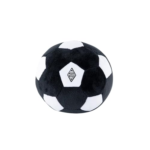 Borussia Mönchengladbach Plüschball mit eingesticktem Vereinslogo | Offizieller Fanartikel Fohlenshop | Kuscheliger Ball für Kinder Kleine Fans von Borussia Mönchengladbach
