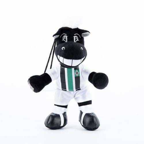 Borussia Mönchengladbach Plüsch “Jünter” 20cm | Offizieller Fanartikel Fohlenshop | Maskottchen Kuscheltier | Auto & Fenster Deko für Fans von Borussia Mönchengladbach