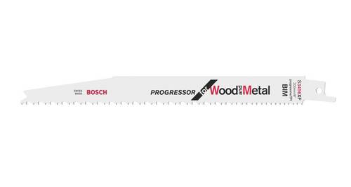 Bosch Säbelsägeblatt S 3456 XF, Progressor for Wood and Metal, 100er-Pack Accessories von Bosch Accessories