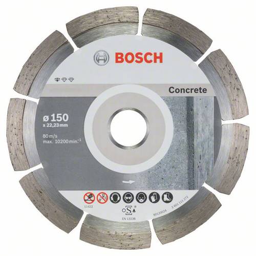 Bosch Accessories 2608603241 Diamanttrennscheibe Durchmesser 150mm 10St. von Bosch Accessories