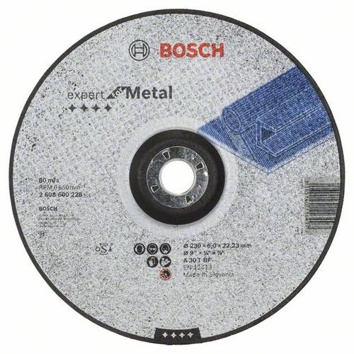 Bosch Accessories 2608600228 Schruppscheibe gekröpft 230mm 22.23mm von Bosch Accessories