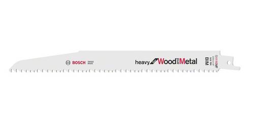 Bosch Accessories 2608657611 Säbelsägeblatt S 1110 VF Heavy for Wood and Metal, 25er-Pack Sägebla von Bosch Accessories