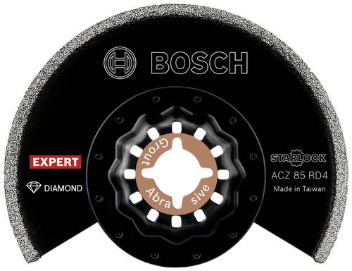 Bosch Accessories 2608900035 EXPERT Grout Segment Blade ACZ 85 RD4 Diamant Segmentsägeblatt 10teili von Bosch Accessories