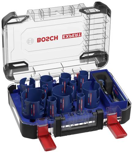 Bosch Accessories EXPERT Construction 2608900489 Lochsägen-Set 15teilig 20 mm, 22 mm, 25 mm, 32 mm, von Bosch Accessories