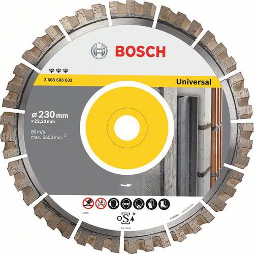 Bosch Accessories 2608603635 Best for Universal Diamanttrennscheibe Durchmesser 300mm Bohrungs-Ø 25 von Bosch Accessories
