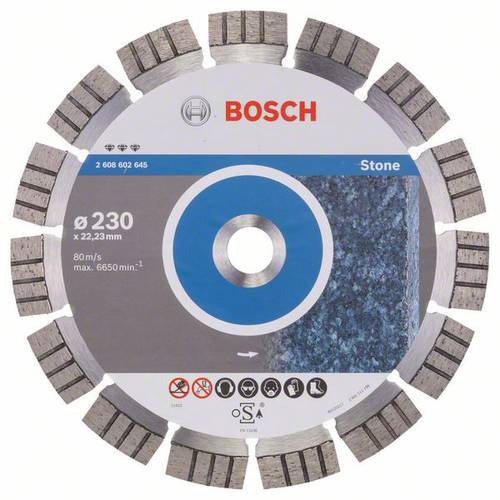 Bosch Accessories 2608602645 Diamanttrennscheibe Durchmesser 230mm 1St. von Bosch Accessories