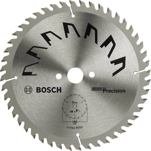 Bosch Accessories Precision 2609256935 Kreissägeblatt 216 x 30mm Zähneanzahl: 60 1St. von Bosch Accessories