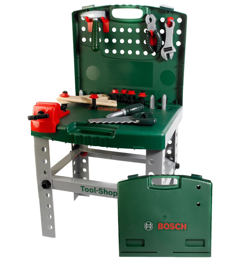 Bosch Mini Werkbank - Spielzeug - Dunkelgrün - Bosch Mini - One Size - Werkzeug Bosch Mini Werkbank - Spielzeug - Dunkelgrün - Bosch Mini - One Size - Werkzeug von Bosch Mini