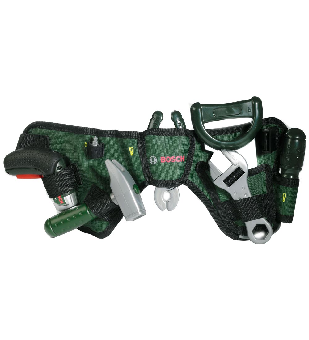 Bosch Mini Werkzeuggürtel - Spielzeug - Dunkelgrün - Bosch Mini - One Size - Werkzeug Bosch Mini Werkzeuggürtel - Spielzeug - Dunkelgrün - Bosch Mini - One Size - Werkzeug von Bosch Mini