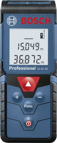 Bosch Professional GLM 40 Laser-Entfernungsmesser Messbereich (max.) (Details) 40m von Bosch Professional