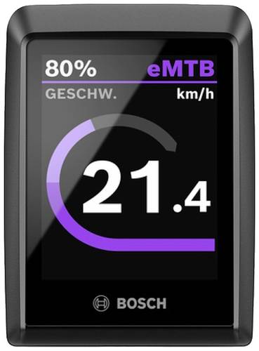 Bosch Kiox 300 Display Fahrradcomputer Kabelübertragung mit Trittsensor, mit Vollgrafikdisplay von Bosch