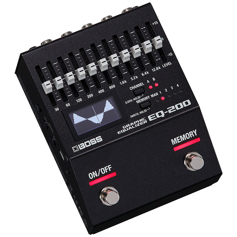 Boss EQ-200 Graphic Equalizer Effektgerät E-Gitarre Boss EQ-200 Graphic Equalizer Effektgerät E-Gitarre von Boss